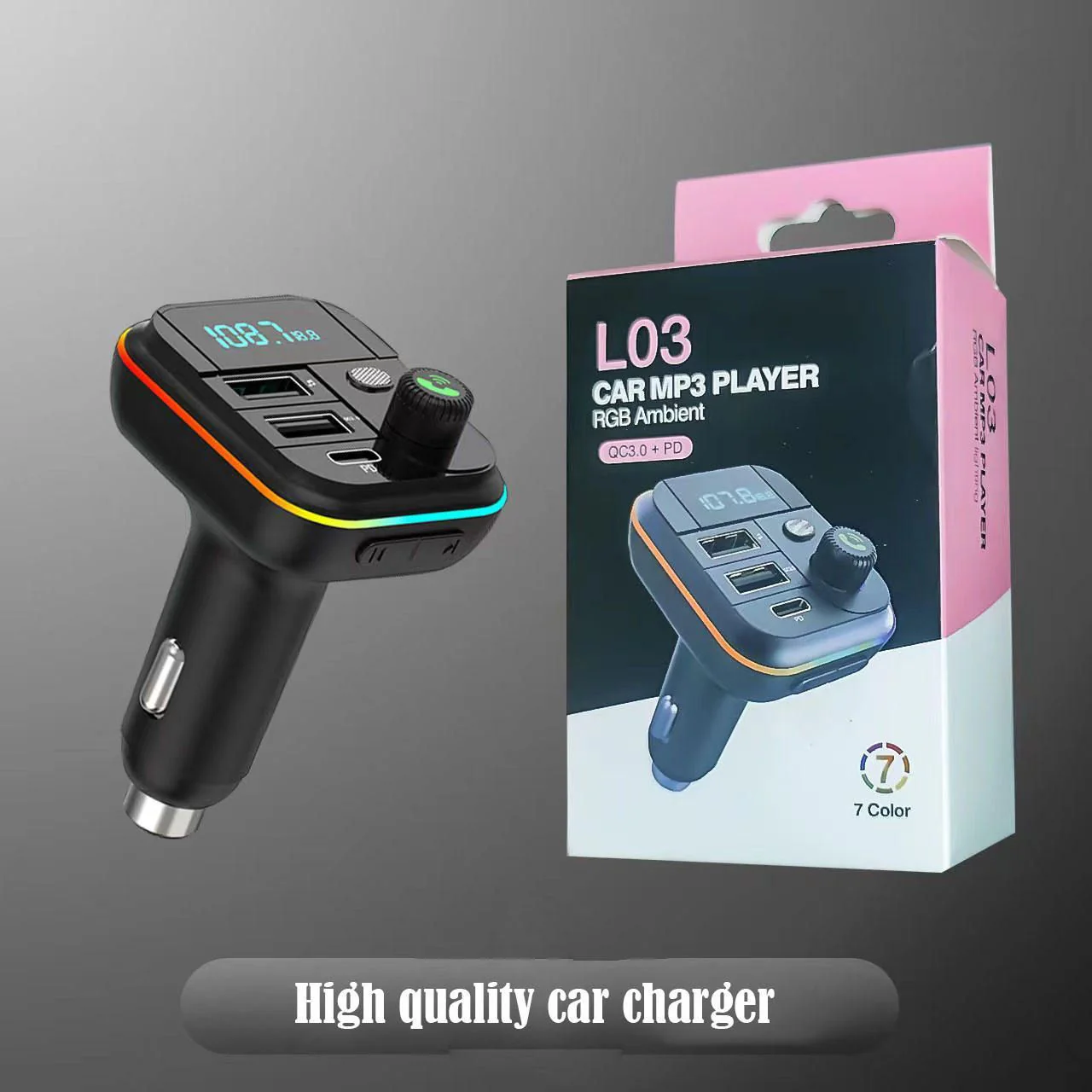 L03 car mp3player & charger